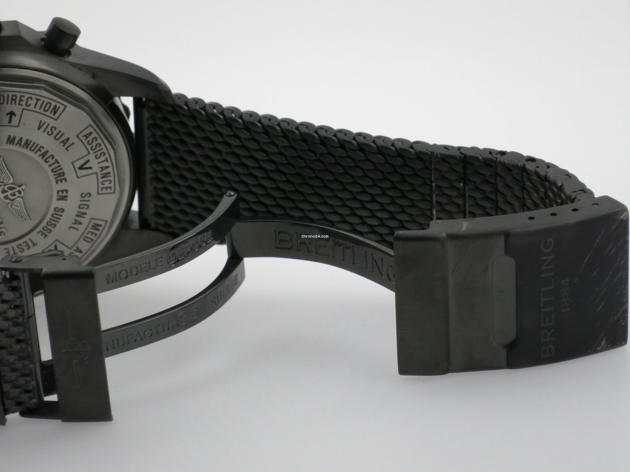 IMG_9081 Breitling Chronospace Military Mens watch Unisex Quartz Steel M7836622.BD39.159M Replica 8