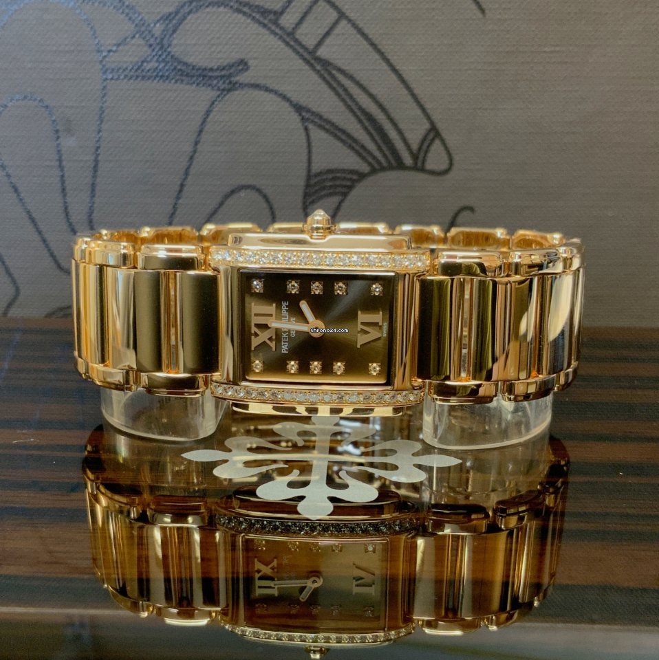 IMG_9081 Patek Philippe Twenty~4 Womens watch Quartz Rose gold 4908 11R-010 Replica 8