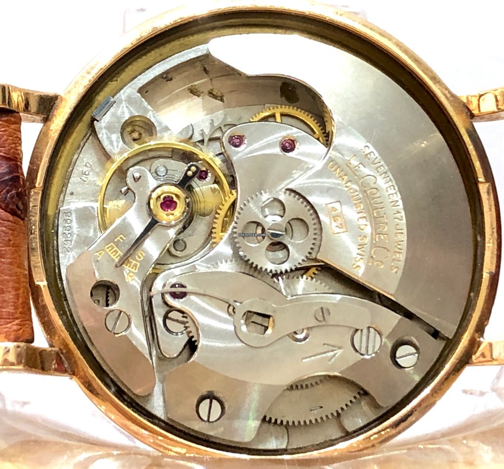 Jaeger-LeCoultre Mens watch Unisex Automatic Rose gold jaeger futu Replica 8