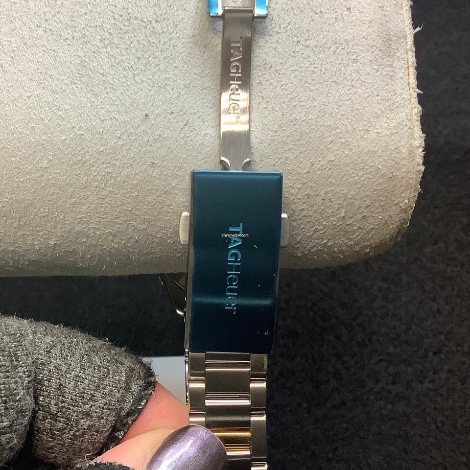 IMG_9081 TAG Heuer Aquaracer Lady Womens watch Quartz Gold Steel WAY1451.BD0922 Replica 8