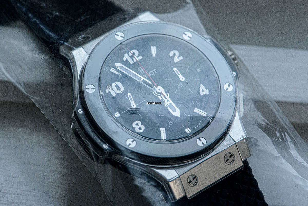 IMG_9081 Hublot Big Bang 44 mm Mens watch Unisex Automatic Steel 301.SB.131.RX Replica 8