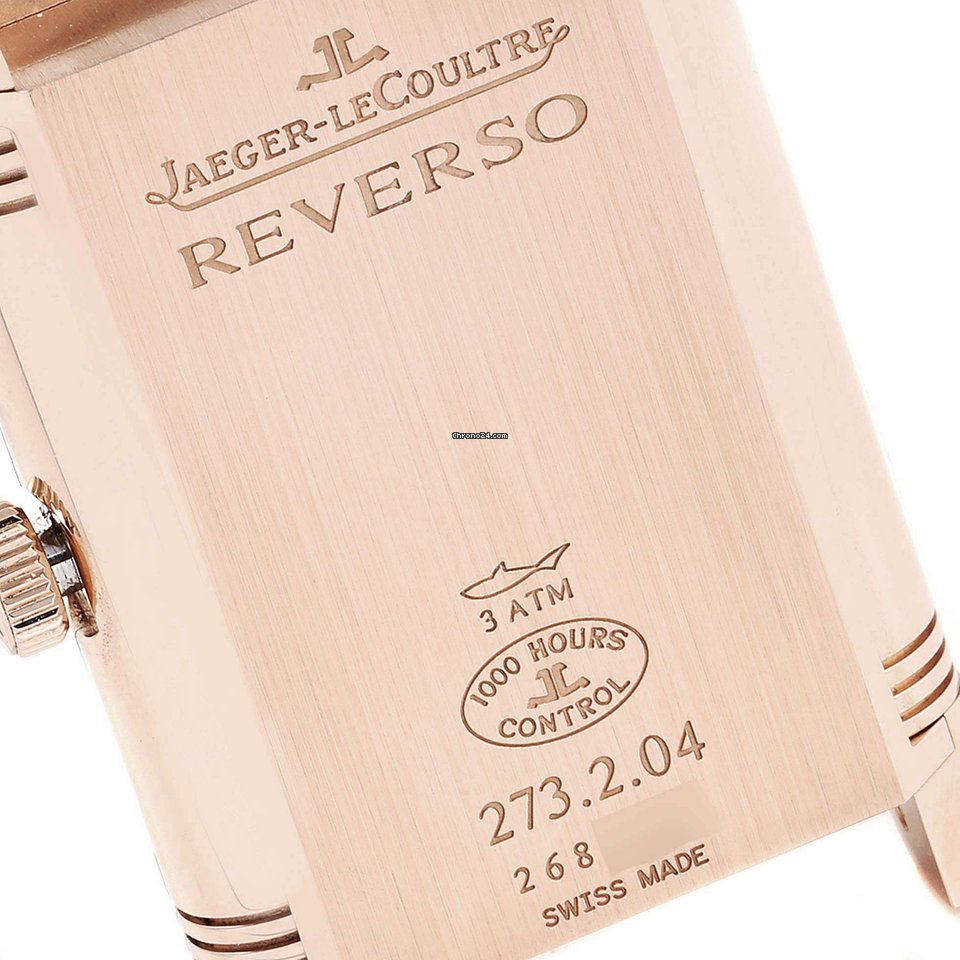 IMG_9081 Jaeger-LeCoultre Grande Reverso 976 Mens watch Unisex Manual winding Rose gold Q3732470 Replica 8