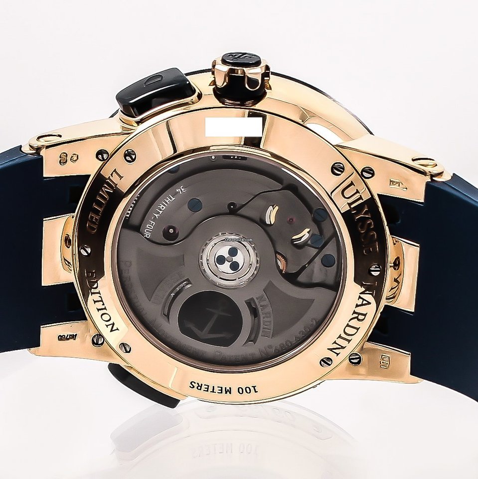 IMG_9081 Ulysse Nardin El Toro Black Toro Mens watch Unisex Automatic Rose gold 326-00-3 BQ Replica 8