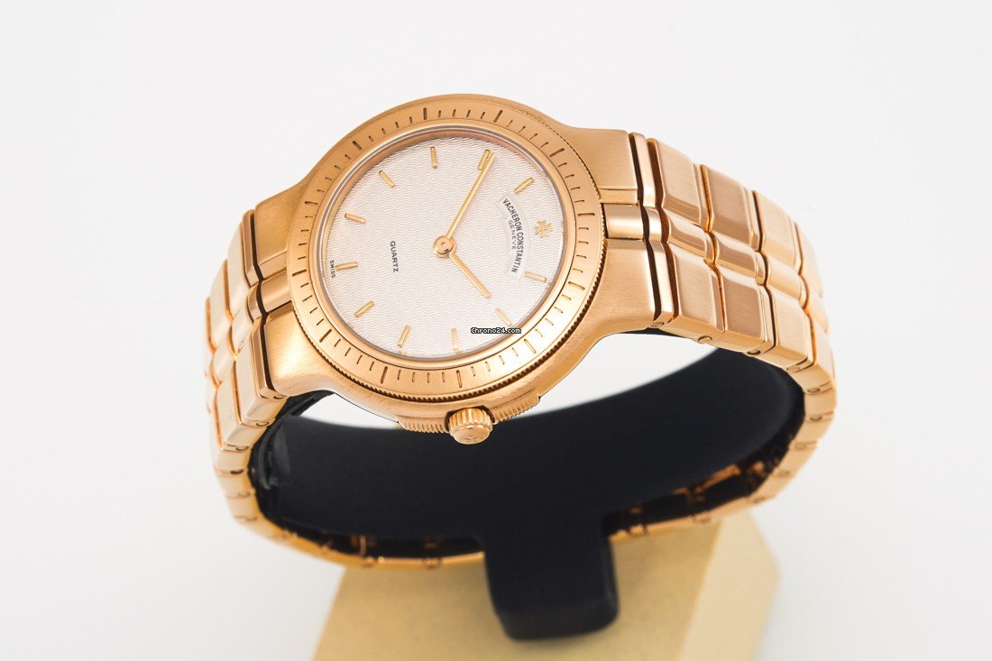 IMG_9081 Vacheron Constantin Womens watch Quartz Yellow gold 16020 967J-7 Replica 8
