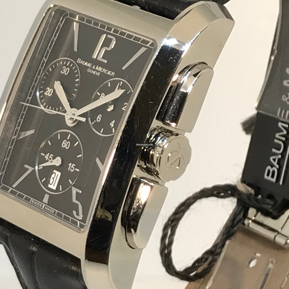 Baume & Mercier Hampton Mens watch Unisex Quartz Steel 66646 Replica 8
