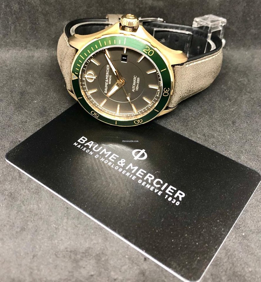 IMG_9081 Baume & Mercier Clifton Mens watch Unisex Automatic Bronze M0A10565 Replica 8