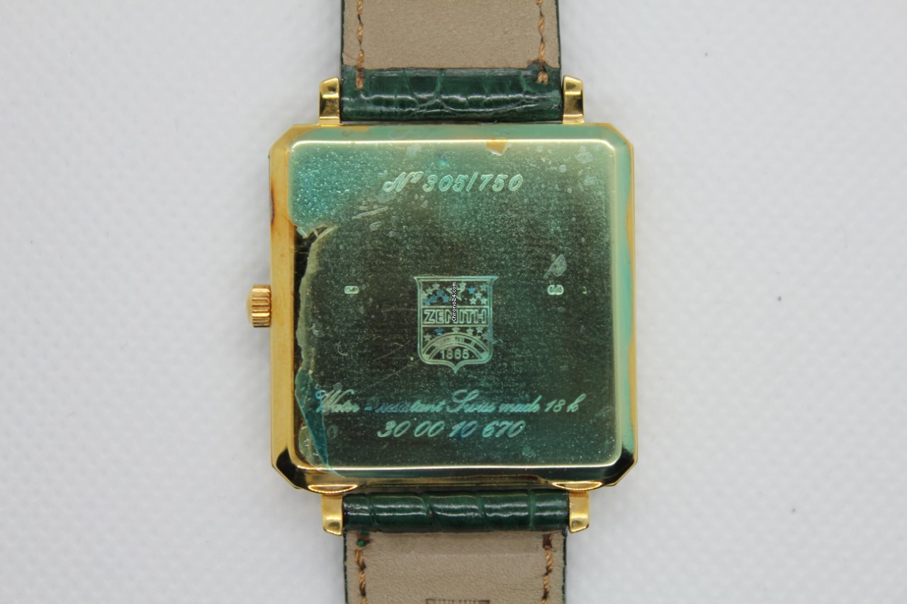 IMG_9081 Zenith Mens watch Unisex Automatic Yellow gold 30.0011.670 Replica 8