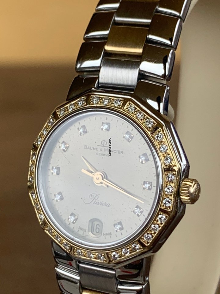 Baume & Mercier Riviera Womens watch Quartz Steel 5231.087 984 Replica 8