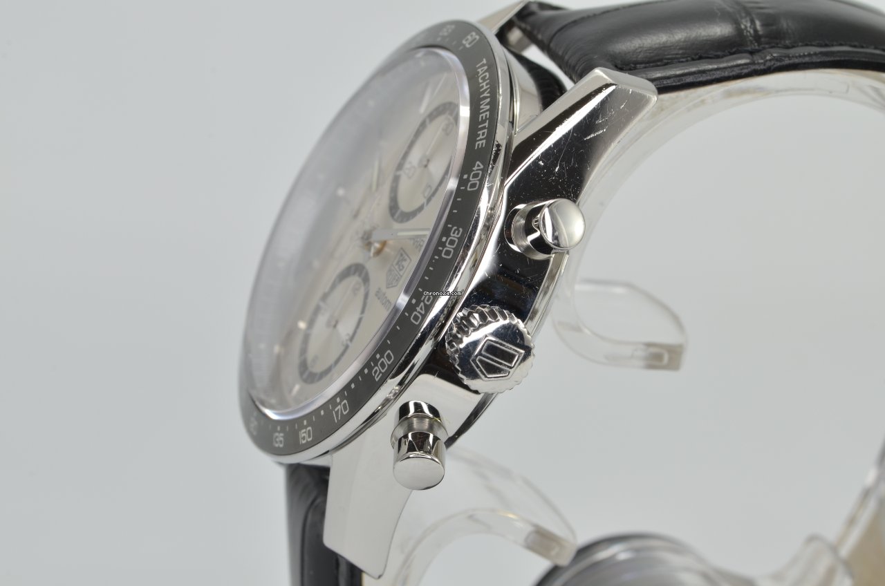 IMG_9081 TAG Heuer Carrera Calibre 16 Mens watch Unisex Automatic Steel CV2011.BA0786 Replica 8