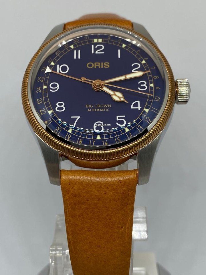 Oris Big Crown Pointer Date Mens watch Unisex Automatic Steel 01 754 7749 4365-07 5 17 66 Replica 8