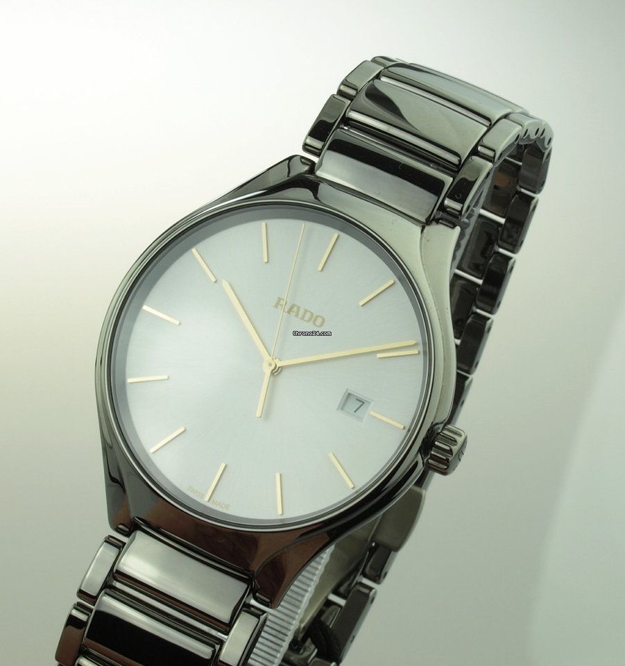 IMG_9081 Rado True Mens watch Unisex Quartz Ceramic R27239102 Replica 8