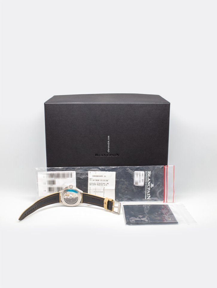 Blancpain Fifty Fathoms Bathyscaphe Mens watch Unisex Automatic Steel 5052-1146-E52A Replica 8