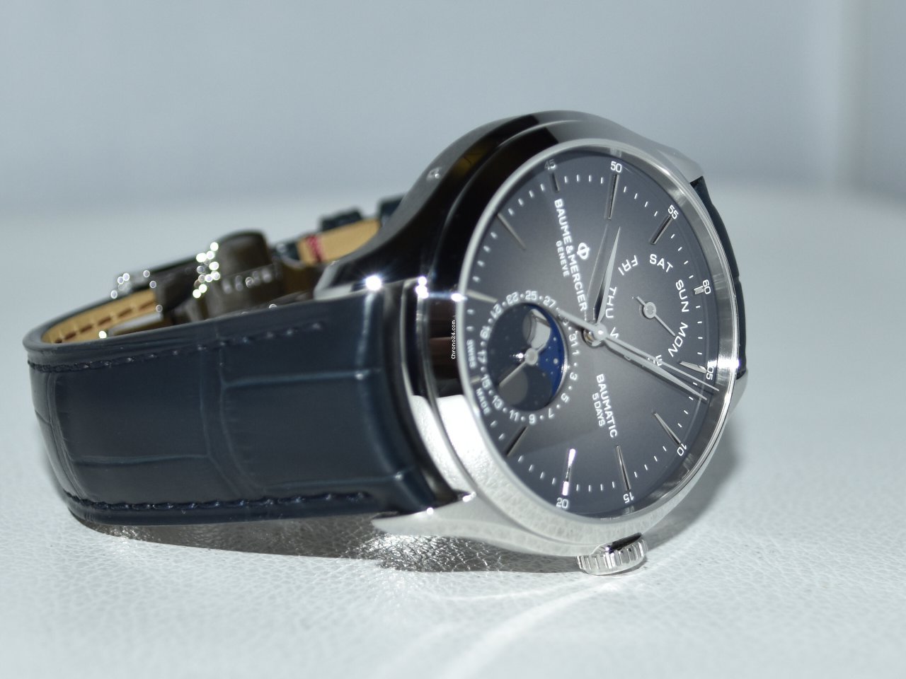 IMG_9081 Baume & Mercier Clifton Mens watch Unisex Automatic Steel MOA10548 Replica 8