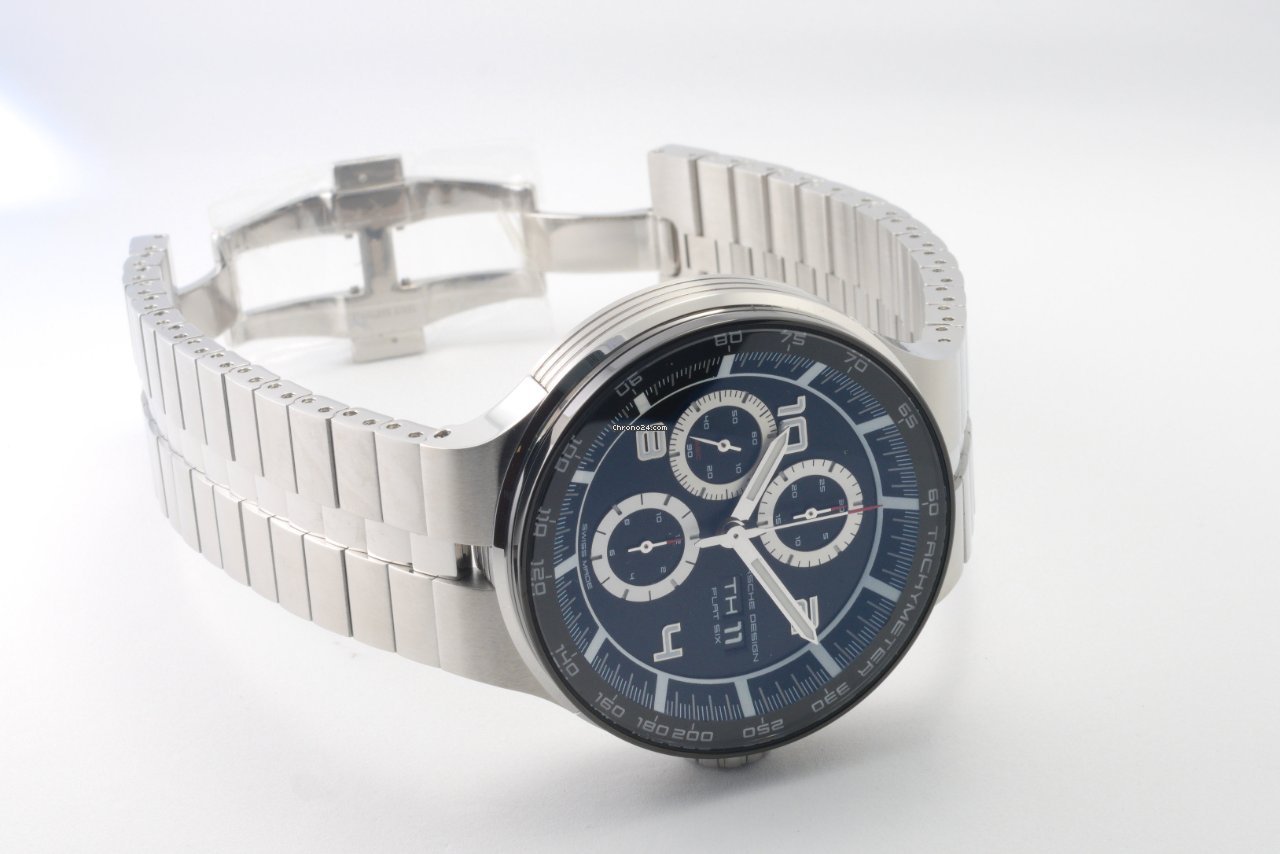 IMG_9081 Porsche Design Flat Six Mens watch Unisex Automatic Steel 6360.42.44.0276 Replica 8
