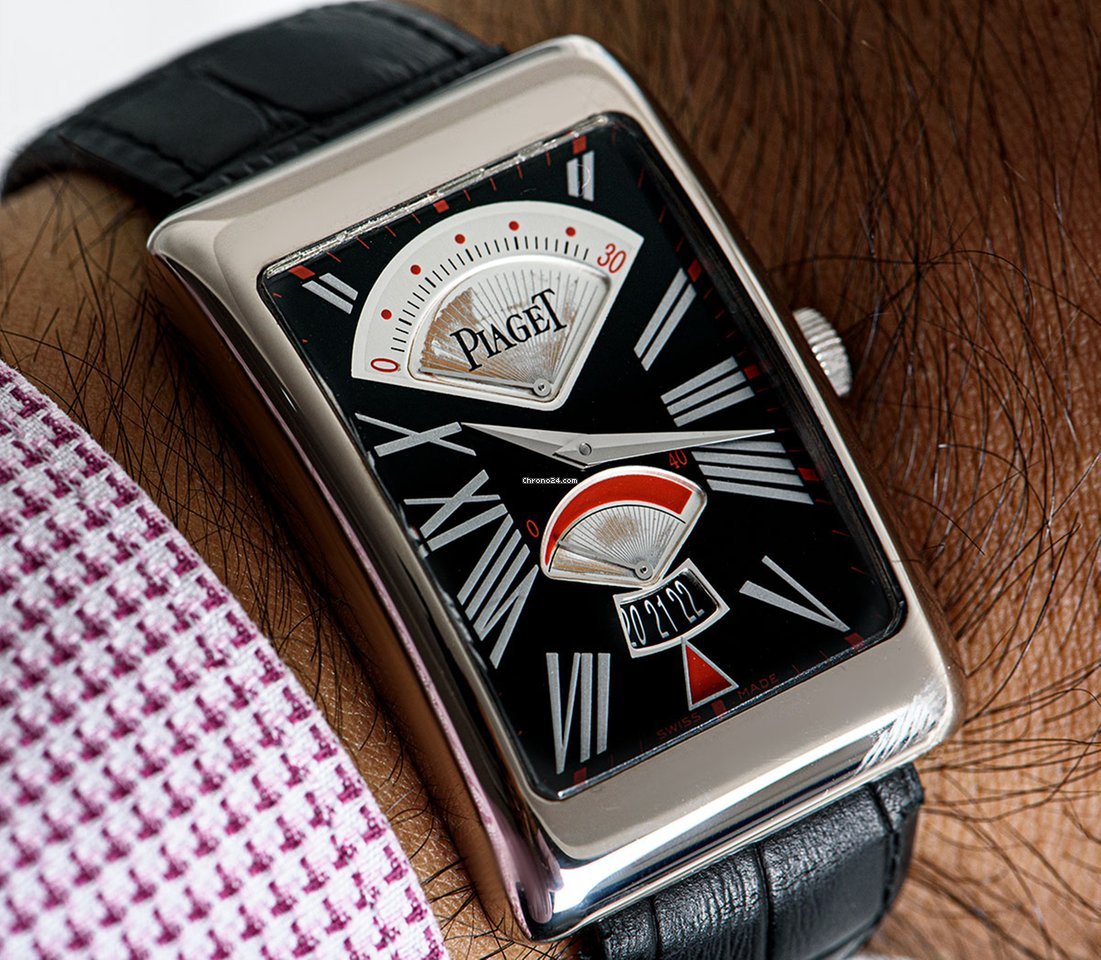 IMG_9081 Piaget Mens watch Unisex Automatic White gold P10077 Replica 8