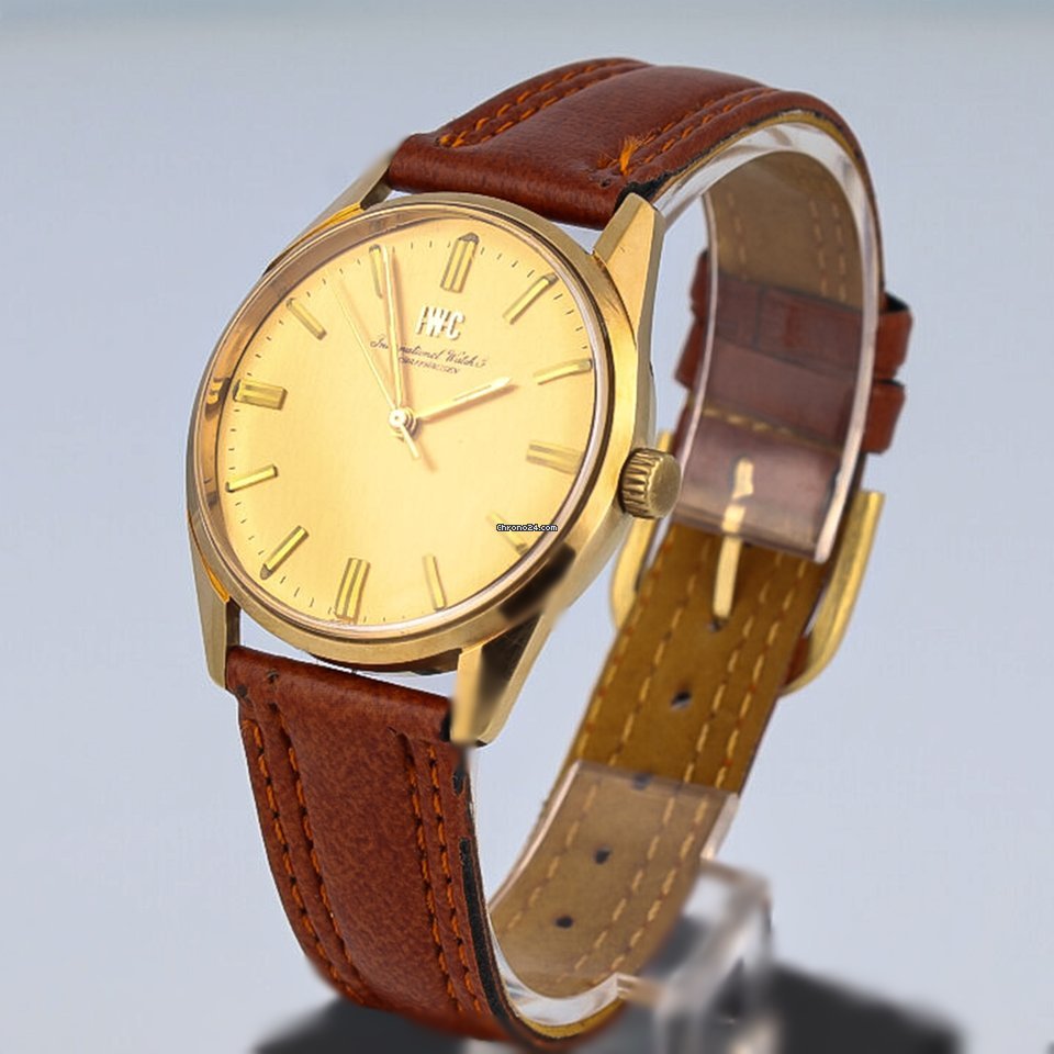 IMG_9081 IWC Womens watch Manual winding Gold Steel R 910 Replica 8