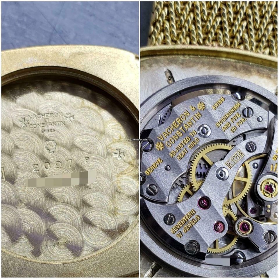 IMG_9081 Vacheron Constantin Manual winding Yellow gold 2097 Replica 8
