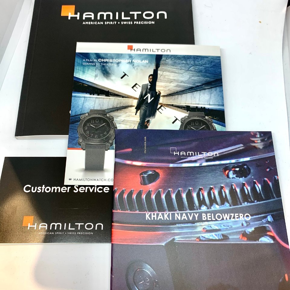 Hamilton Khaki Navy BeLOWZERO Mens watch Unisex Automatic Titanium H78505331 Replica 8
