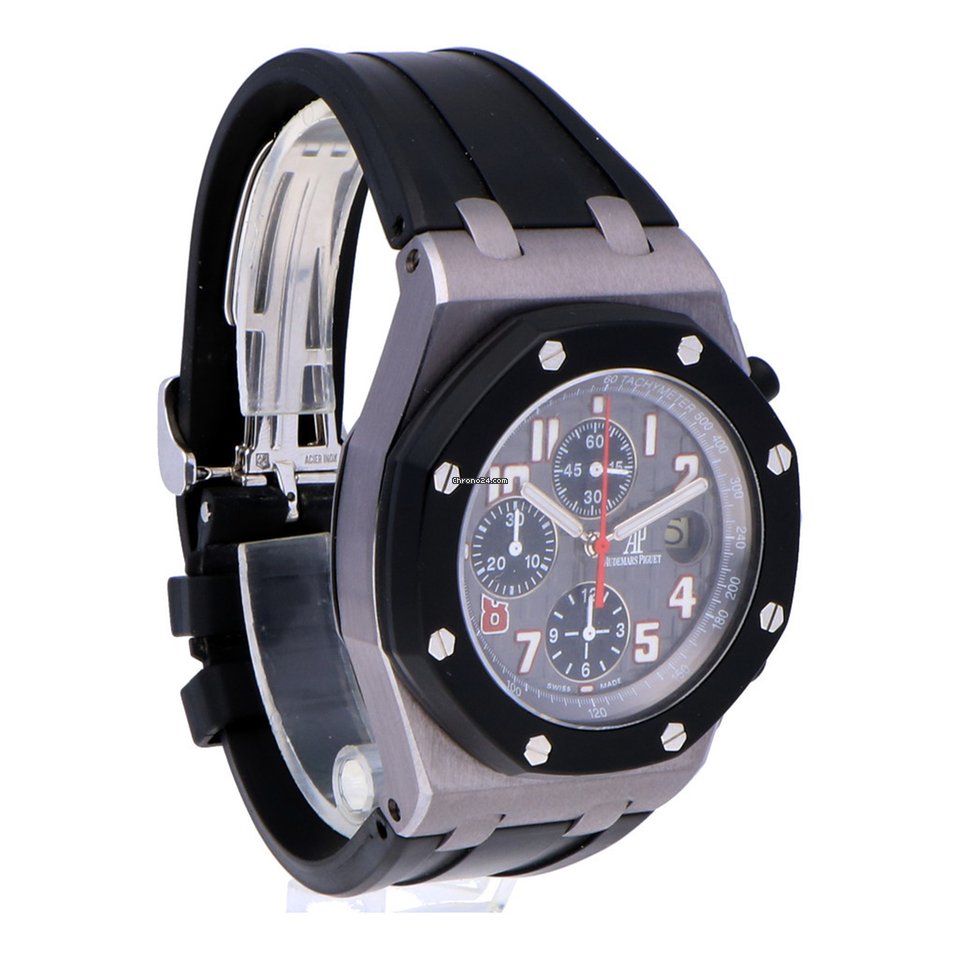 IMG_9081 Audemars Piguet Royal Oak Offshore Chronograph Mens watch Unisex Automatic Tantalum 26082TK.OO.D002CA.01 Replica 8