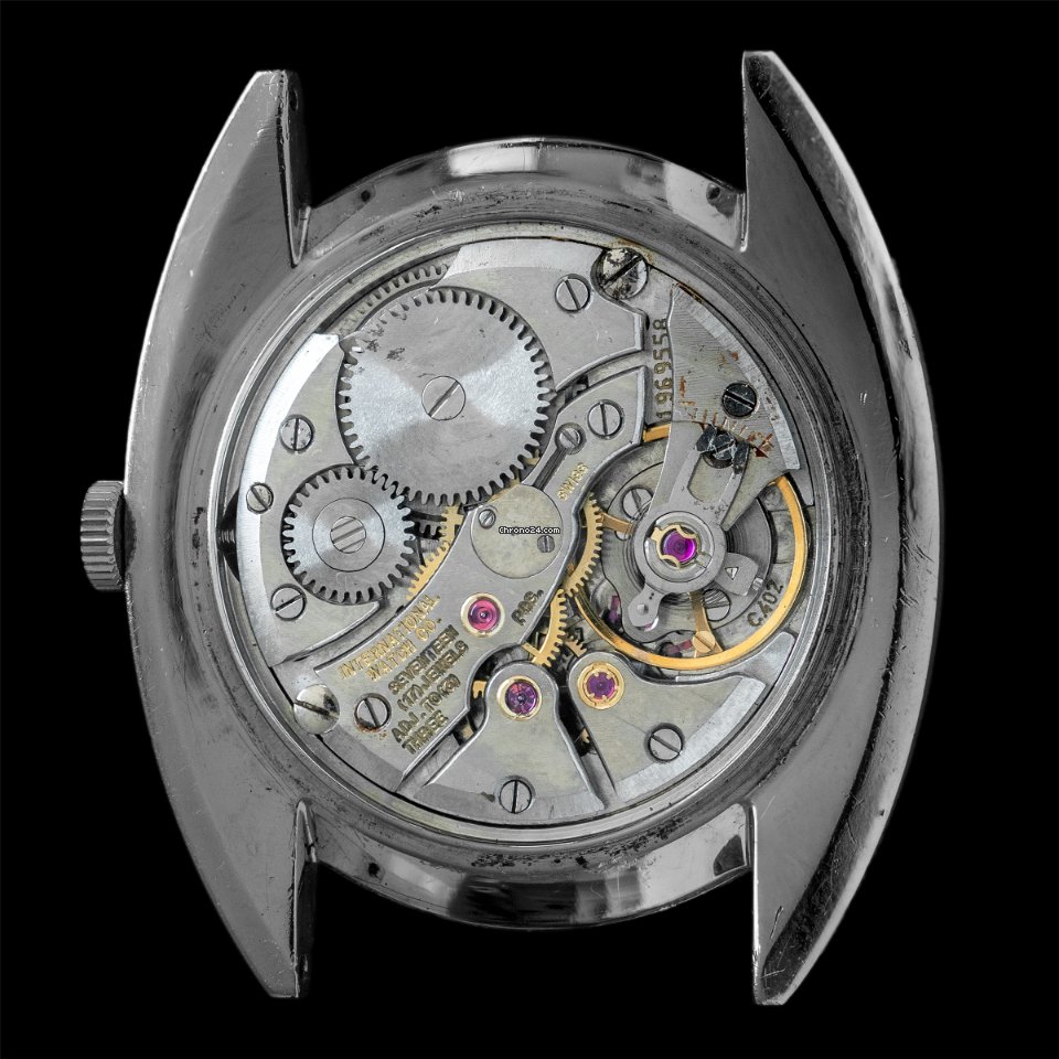 IWC Mens watch Unisex Manual winding Steel 402 Replica 8