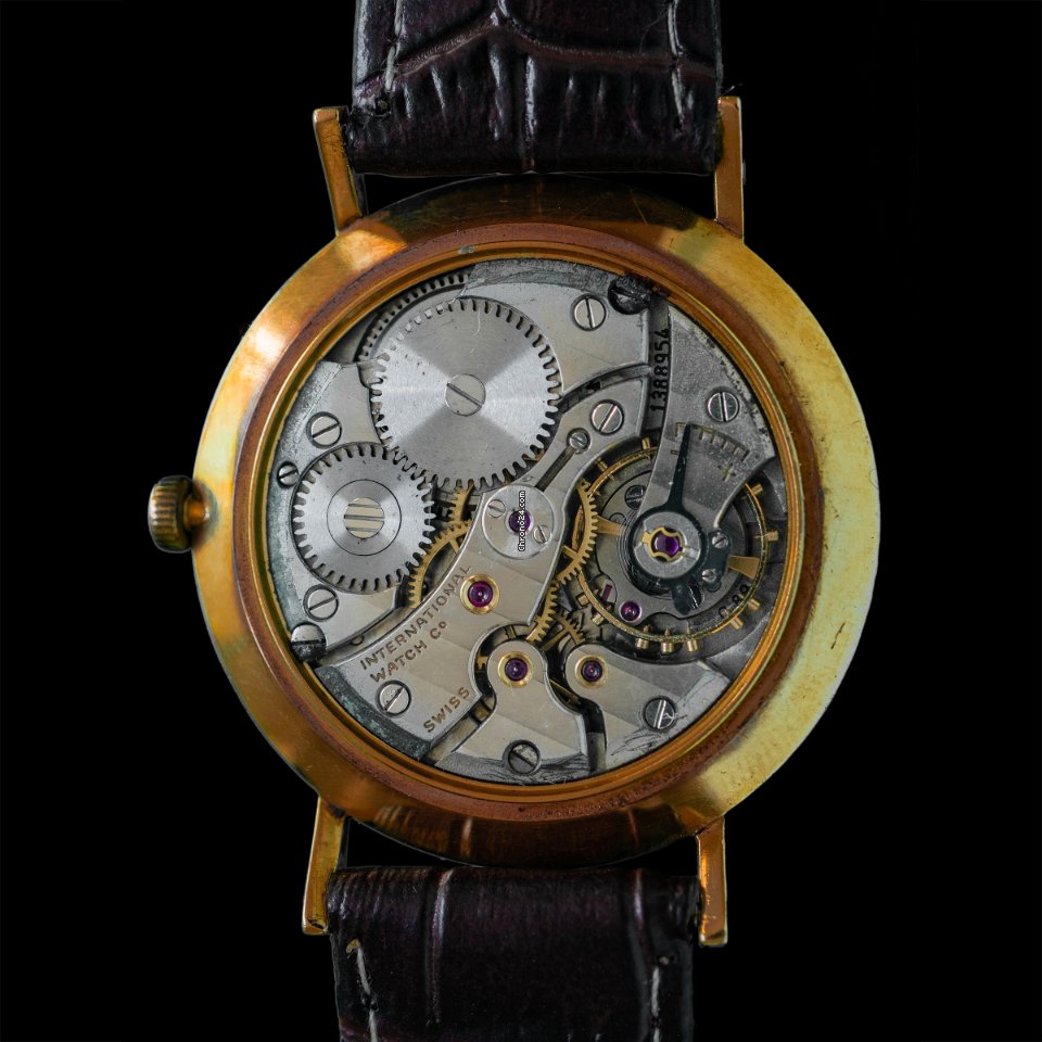 IMG_9081 IWC Mens watch Unisex Manual winding Yellow gold 14773-SC 61 Replica 8