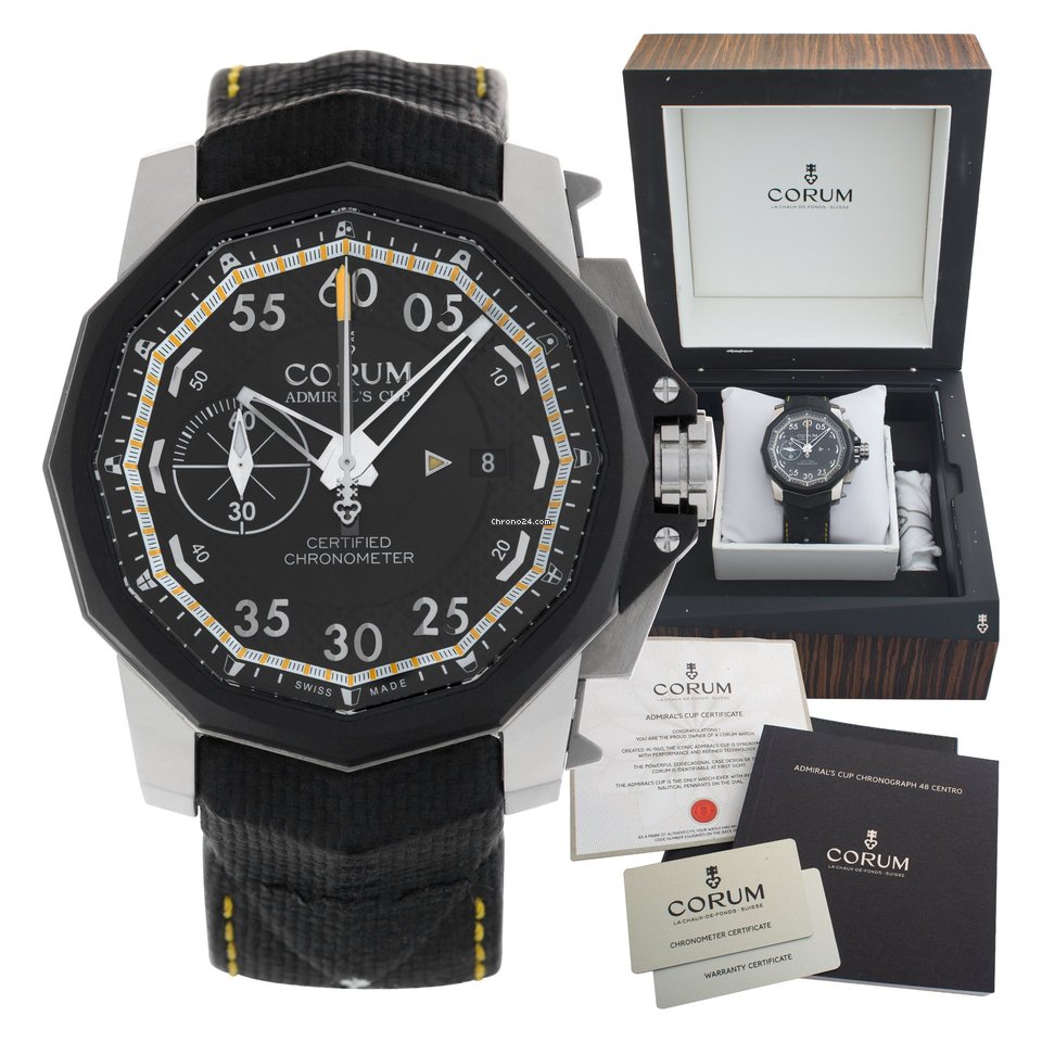 IMG_9081 Corum Admirals Cup Seafender Centro Mens watch Unisex Automatic Titanium 960.101.04 0231 AN14 Replica 8
