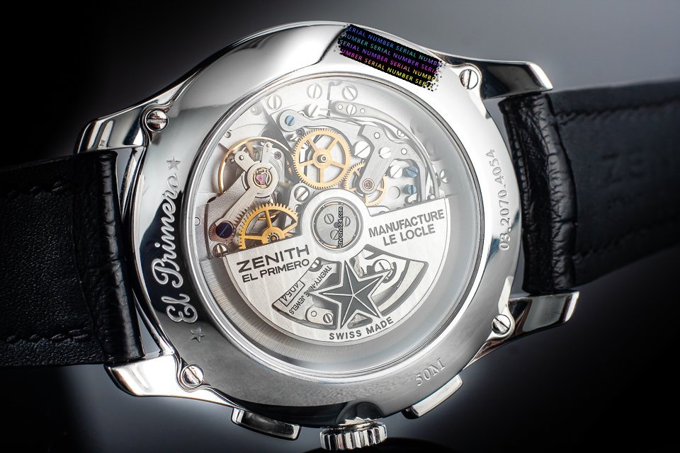 IMG_9081 Zenith El Primero Winsor Annual Calendar Mens watch Unisex Automatic Steel 03.2070.4054 Replica 8