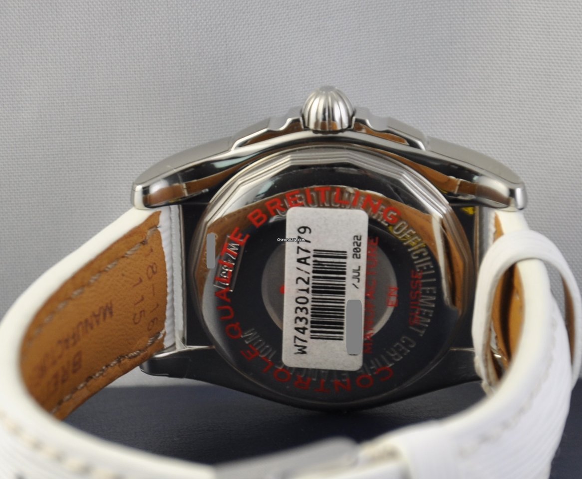 Breitling Galactic 36 Quartz Steel W7433012 A779 Replica 8