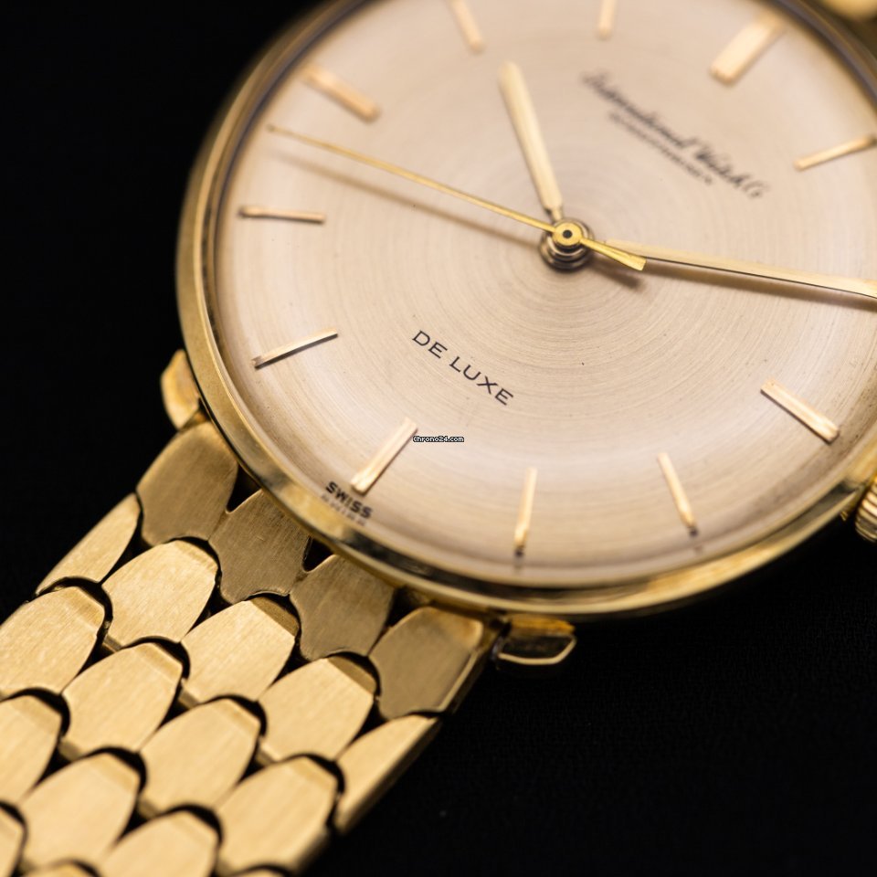 IMG_9081 IWC Portofino Mens watch Unisex Manual winding Yellow gold 1462545 Replica 8