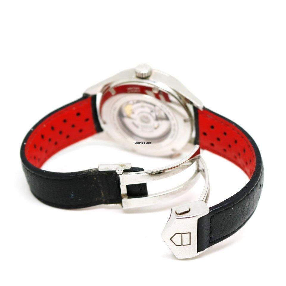 IMG_9081 TAG Heuer Carrera Calibre 5 Mens watch Unisex Steel WAR2A10.FC6337 Replica 8