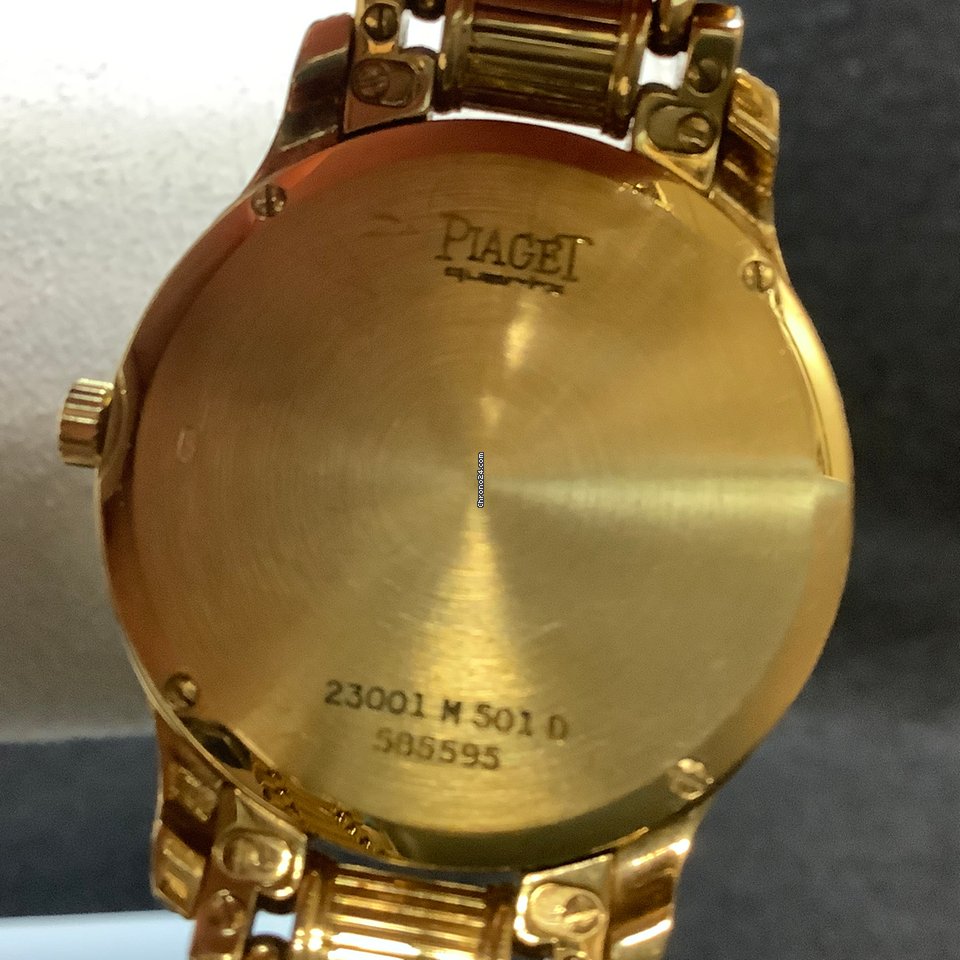 IMG_9081 Piaget Polo Womens watch Yellow gold 23001 M 501 D Replica 8