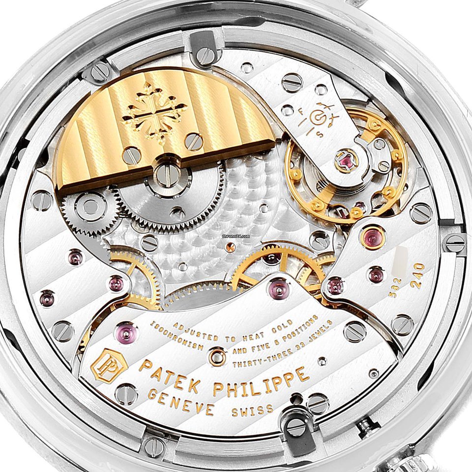 Patek Philippe World Time Mens watch Unisex Automatic White gold 7130G Replica 8