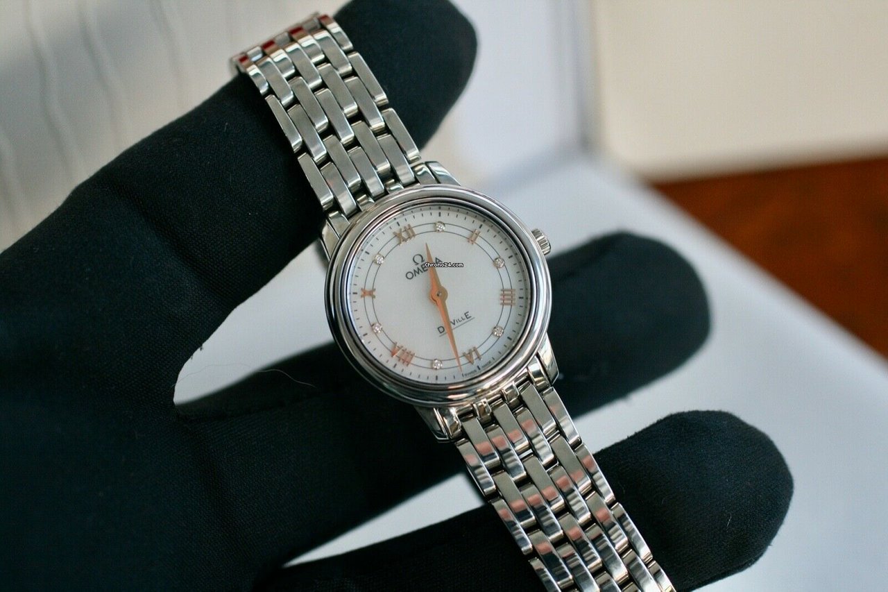 IMG_9081 Omega De Ville Prestige Womens watch Quartz Steel 424.10.27.60.55.001 Replica 8