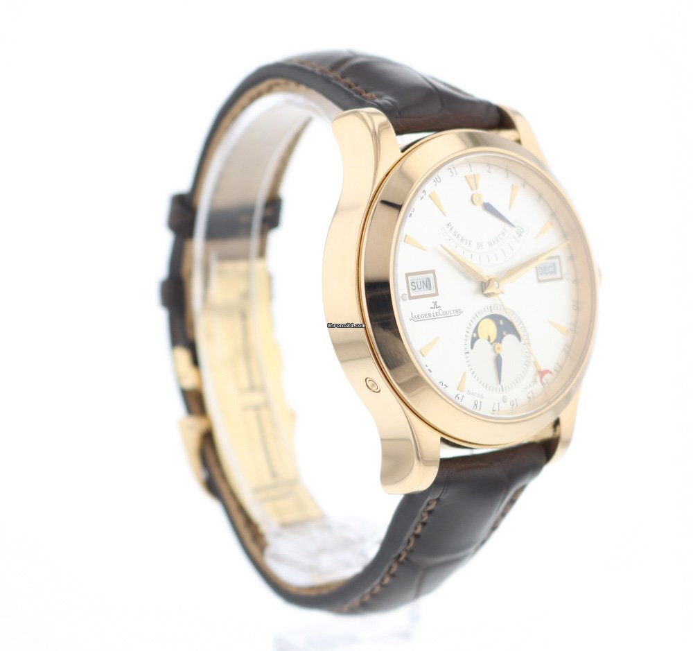 Jaeger-LeCoultre Master Calendar Mens watch Unisex Automatic Rose gold 147.2.41.S Replica 8
