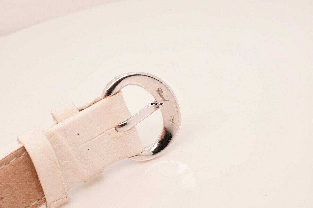 IMG_9081 Chopard Happy Sport Womens watch Quartz White gold 27 6244 401 Replica 8