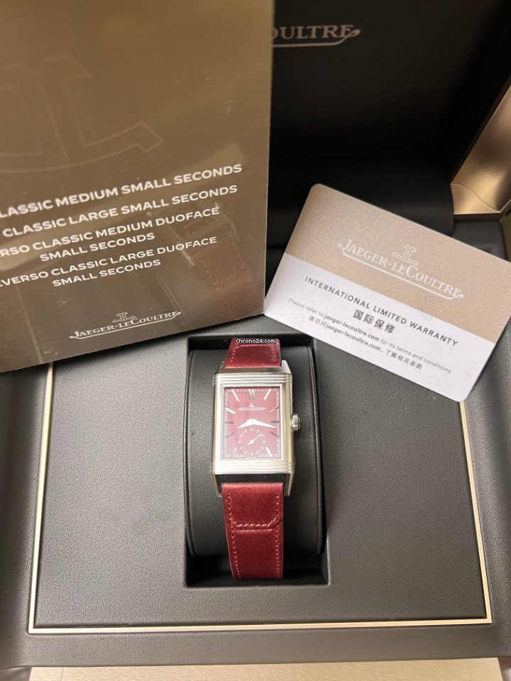 IMG_9081 Jaeger-LeCoultre Reverso Mens watch Unisex Manual winding Steel Q397846J Replica 8