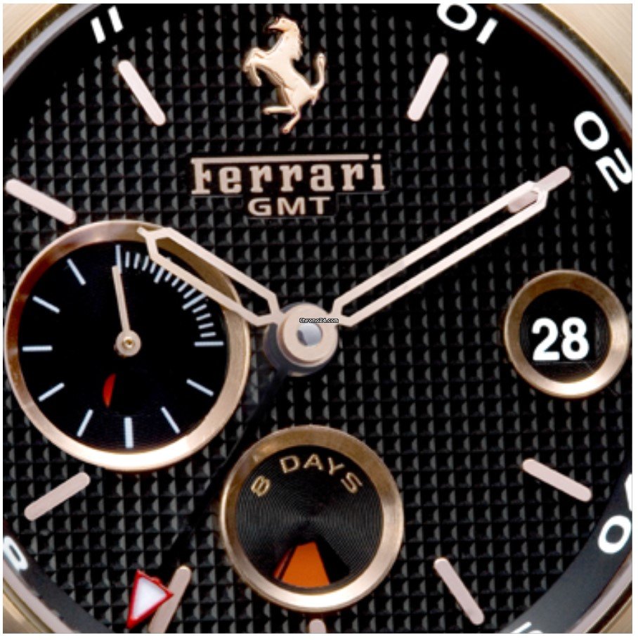 Panerai Ferrari Mens watch Unisex Manual winding Rose gold FER00007 Replica 8