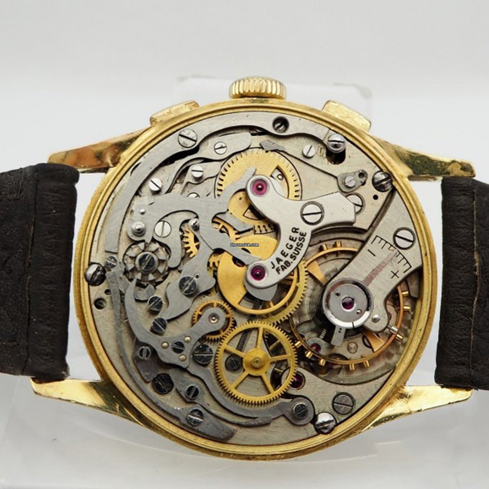 Jaeger-LeCoultre Mens watch Unisex Manual winding Yellow gold 124109 Replica 8