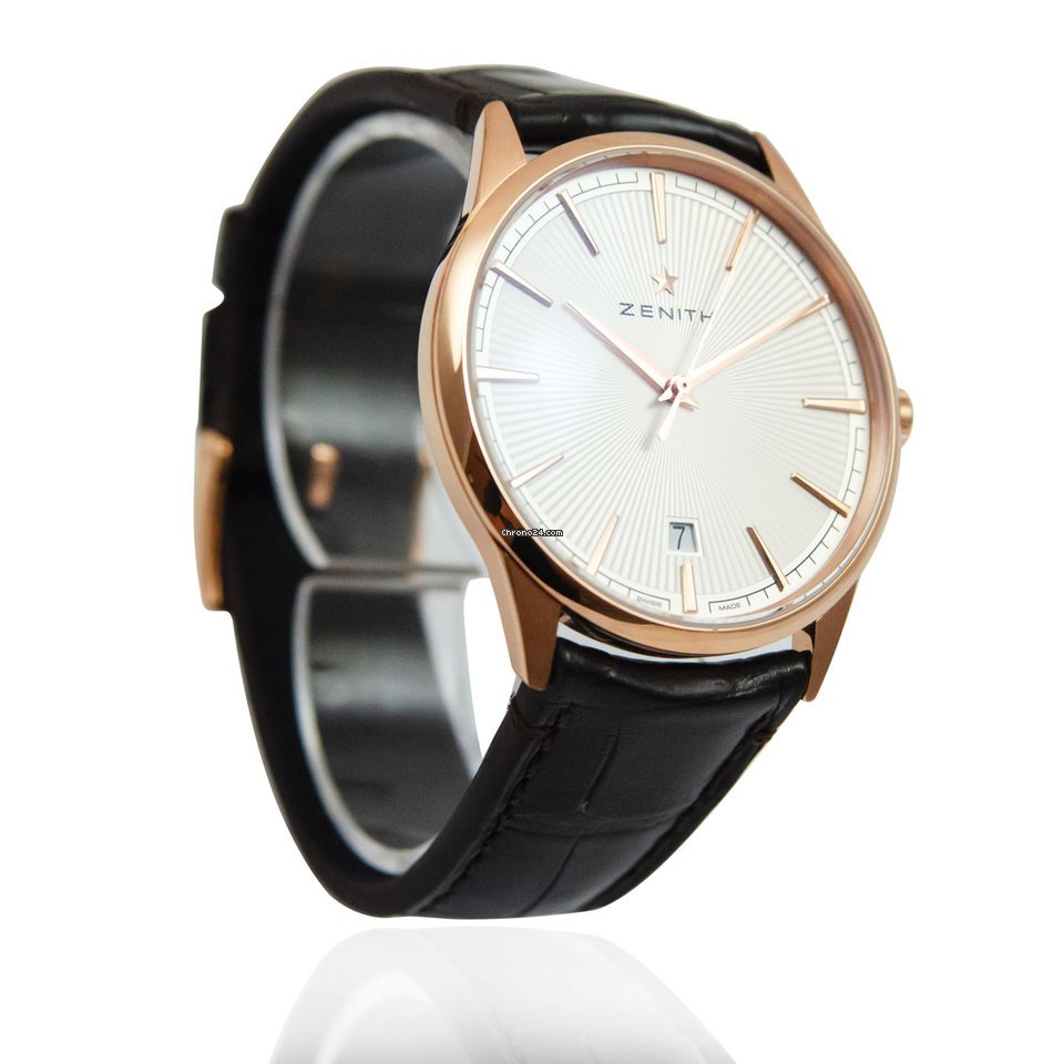 IMG_9081 Zenith Mens watch Unisex Automatic Rose gold 18.3100.670 01.C920 Replica 8