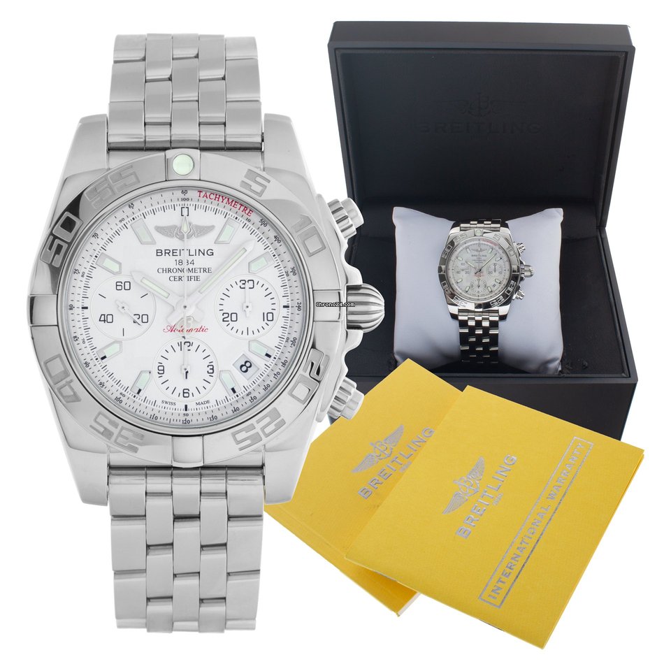 IMG_9081 Breitling Chronomat 41 Mens watch Unisex Automatic Steel AB014012 Replica 8