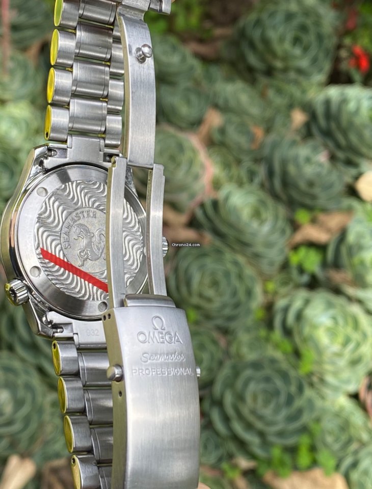 Omega Seamaster Diver 300 M Mens watch Unisex Quartz Steel 196.1641 Replica 8