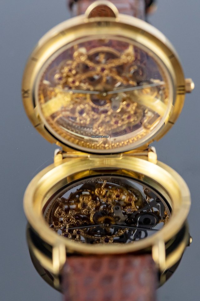IMG_9081 Ulysse Nardin Mens watch Unisex Automatic Yellow gold 141 28 Replica 8