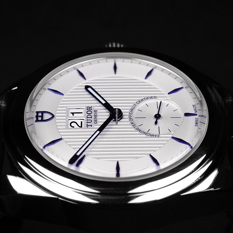 IMG_9081 Tudor Glamour Double Date Mens watch Unisex Automatic M57100-0016 Replica 8
