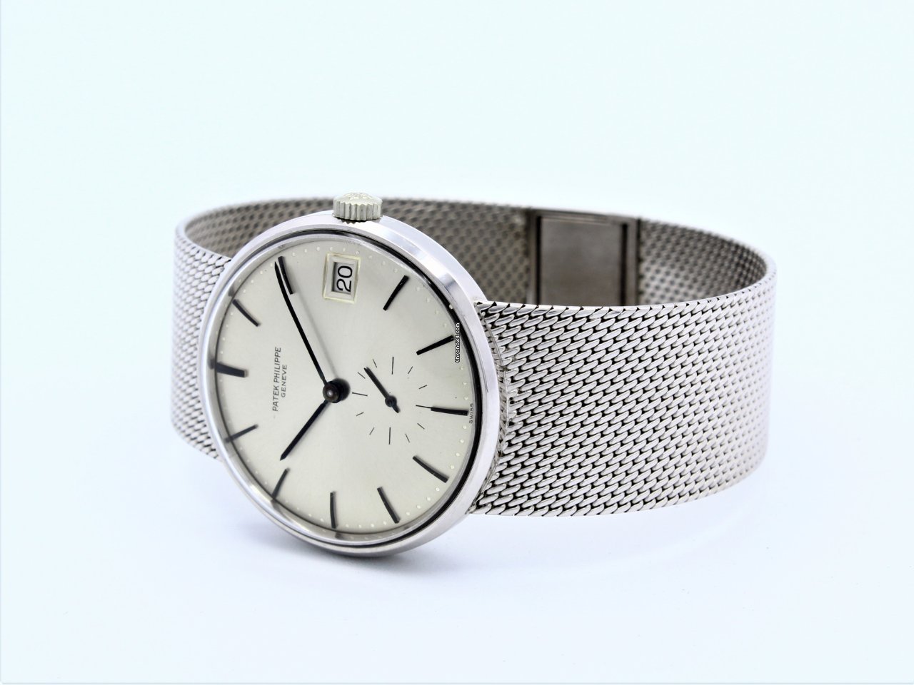 IMG_9081 Patek Philippe Calatrava Mens watch Unisex Automatic White gold 27-460M Replica 8