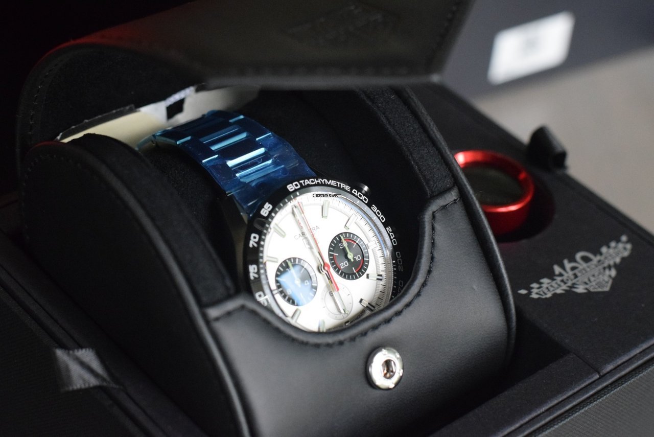 TAG Heuer Carrera Heuer-02T Mens watch Unisex Automatic Ceramic CBN2A1D.BA0643 Replica 8