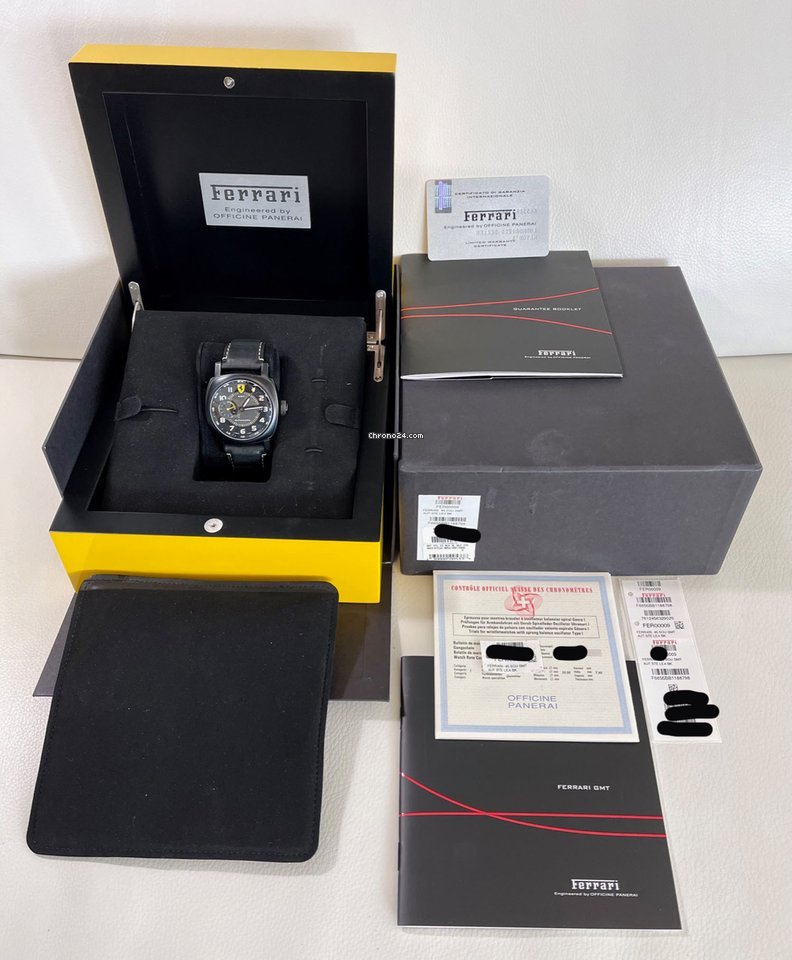 Panerai Ferrari Mens watch Unisex Automatic Steel FER00009 Replica 8