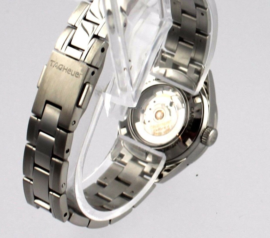 IMG_9081 TAG Heuer Carrera Lady Automatic Steel WV2410 Replica 8