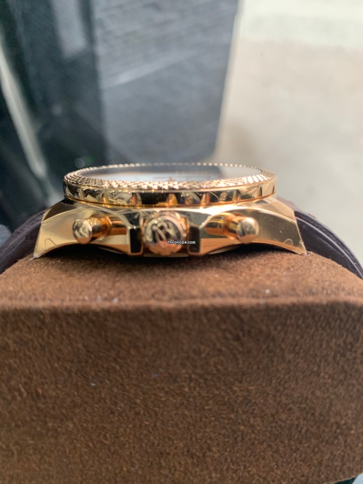IMG_9081 Breitling Bentley B06 Mens watch Unisex Automatic Rose gold RB061112 Replica 8