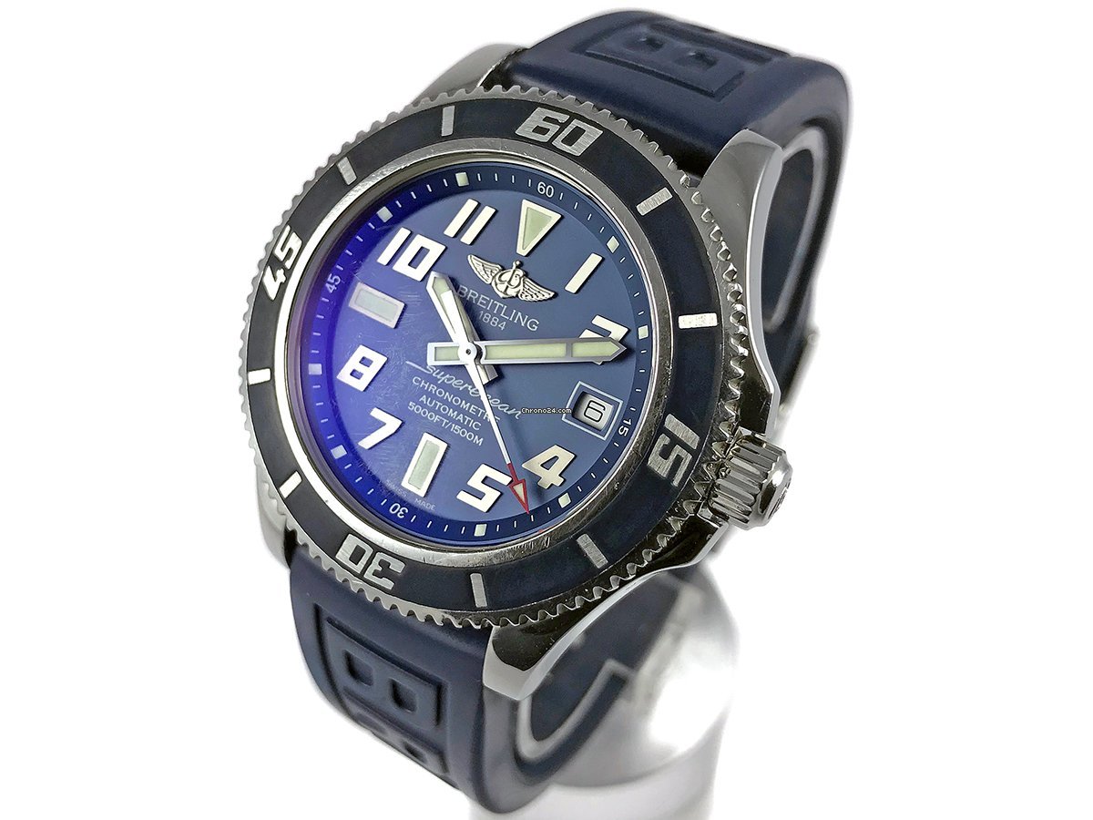 IMG_9081 Breitling Superocean 42 Mens watch Unisex Automatic Steel A173643B C868 Replica 8