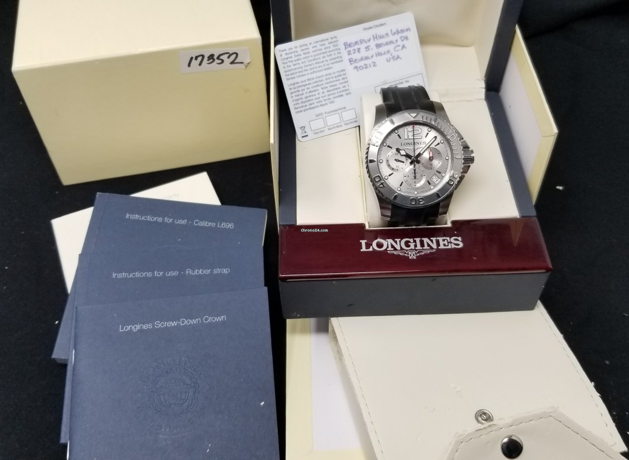IMG_9081 Longines HydroConquest Mens watch Unisex Automatic Steel L3.665.4.76.2 Replica 8